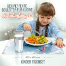 Tischset f&uuml;r Kinder - Einhorn - mit Name - 2...
