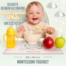 Tischset f&uuml;r Kinder - Blumenkranz - mit Name - 2...