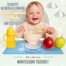 Tischset f&uuml;r Kinder - Hier kr&uuml;melt - mit Name -...