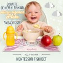 Tischset f&uuml;r Kinder - Hase - mit Name - 2...