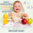Tischset f&uuml;r Kinder - Schmetterling - mit Name - 2...
