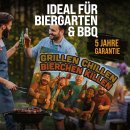 Outdoorschild Grillen - Grillen Chillen, Bierchen killen...