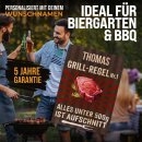 Outdoorschild Grillen - Alles unter 500 g ist Aufschnitt...