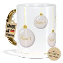 Weihnachtstasse mit Goldhenkel - Collecting Moments 2025...