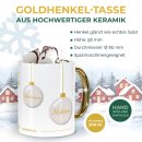 Weihnachtstasse mit Goldhenkel - Collecting Moments 2025...