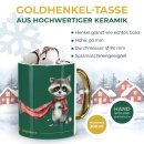 Weihnachtstasse mit Goldhenkel - Collecting Moments 2025...