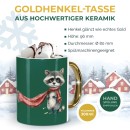 Weihnachtstasse mit Goldhenkel - Collecting Moments 2025...