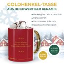 Weihnachtstasse mit Goldhenkel - Collecting Moments 2025...