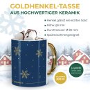 Weihnachtstasse mit Goldhenkel - Collecting Moments 2025...