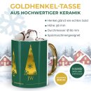 Weihnachtstasse mit Goldhenkel - Collecting Moments 2025...