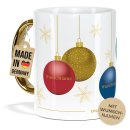 Weihnachtstasse mit Goldhenkel - Collecting Moments 2025...