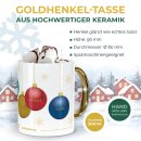 Weihnachtstasse mit Goldhenkel - Collecting Moments 2025...