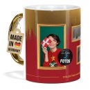 Weihnachtstasse mit Goldhenkel - Collecting Moments 2025...