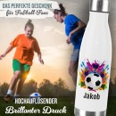 Fu&szlig;ball-Trinkflasche f&uuml;r Kinder -...