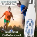Fu&szlig;ball-Trinkflasche f&uuml;r M&auml;dchen -...