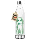Fu&szlig;ball-Trinkflasche f&uuml;r M&auml;dchen -...