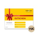 Geschenkgutschein 75 &euro;