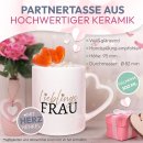 Partner-Tasse f&uuml;r Frauen - Lieblingsfrau - 2er-Set...