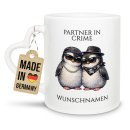 Personalisierte Partner-Tasse mit Namen - Partner in...