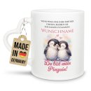 Personalisierte Partner-Tasse mit Name - Du bist mein...