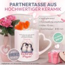Personalisierte Partner-Tasse mit Name - Du bist mein...