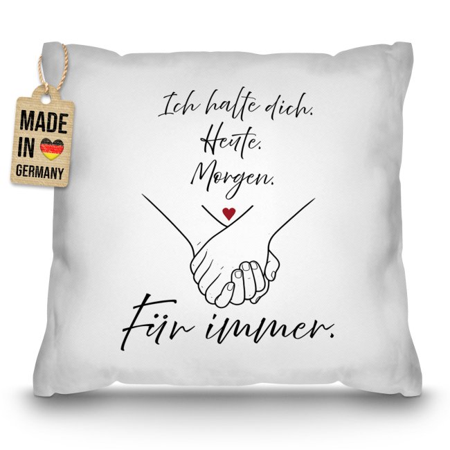 Kissen - Ich halte dich f&uuml;r immer