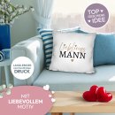 Kissen f&uuml;r M&auml;nner - Lieblingsmann