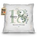 Kissen zum 18. Geburtstag - Happy Birthday - mit Name