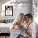Fotodruck mit Bilderrahmen - Liebe - mit Foto - 2...