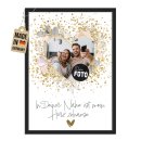 Fotodruck mit Bilderrahmen - In deiner N&auml;he ist mein...