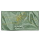 Paar-Handtuch - H&auml;nde - mit Namen &amp; Datum - in 2...