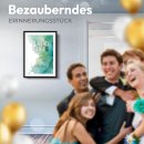 Fotodruck mit Bilderrahmen zur Jugendweihe - Aquarell...