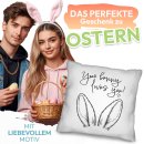 Oster-Kissen - Your bunny loves you - Verschiedene Farben