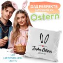 Oster-Kissen - Frohe Ostern mein Hasi - Verschiedene Farben
