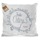 Personalisiertes Oster-Kissen - Frohe Ostern - mit Name -...
