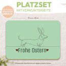 Platzset Ostern - Frohe Ostern, Dackel