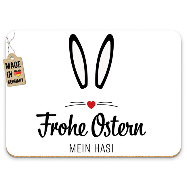 Platzset Ostern - Frohe Ostern mein Hasi