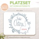 Platzset Ostern mit Name selbst gestalten - Frohe Ostern...