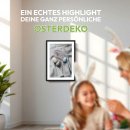 Fotodruck mit Bilderrahmen - Frohe Ostern - 2...
