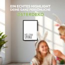 Fotodruck zum Fr&uuml;hling mit Bilderrahmen - Hello...