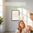 Fotodruck zu Ostern mit Bilderrahmen - Happy Easter - 2...