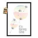 Fotodruck zum Fr&uuml;hling mit Bilderrahmen - Its spring...