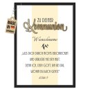 Fotodruck zur Kommunion - Josua 1,9 - mit Name &amp;...