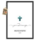 Fotodruck zur Firmung - Modernes Kreuz - mit Name &amp;...