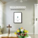 Fotodruck zur Firmung - Modernes Kreuz - mit Name &amp;...