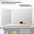 Blechschild mit Spruch - Guess who? The Bunny - mit...