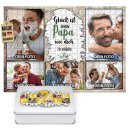 Foto-Puzzle f&uuml;r den Papa  - Gl&uuml;ck ist - 500,...