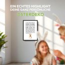 Fotodruck mit Bilderrahmen - Ich mag deinen Charakter, Hase
