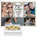 Foto-Puzzle f&uuml;r den Cousin  - Gl&uuml;ck ist - 500,...