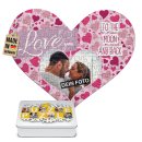 Herz Puzzle - Love you - mit Deinem Foto gestalten